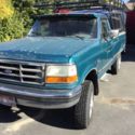 1994 Ford F350 4x4 Pickup Truck - Teal