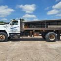 1994 Ford F700; Construction/Roofing; Scissor Lift & Dump; Material Handling