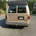 1994 Ford High Top Conversion Van Tow Hitch Camper Deluxe  Hauler NO RESERVE