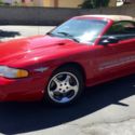 1994 Ford Mustang Cobra Convertible OFFICAL PACE CAR INDIANAPOLIS low miles 1537