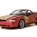 1994 Ford Mustang GT Gold Edition  136446 Miles Laser Red Convertible 5.0 Liter