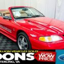 1994 Ford Mustang, Red with 4,568 Miles available now!
