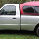 1994 ford ranger 2.3 L gray no rust has topper