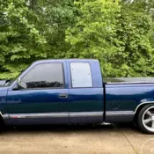 1994 GMC Sierra Pickup Blue C1500