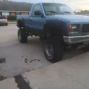 1994 GMC Sierra Pickup Blue K1500