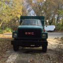 1994 GREEN GMC TOP KICK TREE TRIMMERS WORK DUMP TRUCK GREAT WORKING CONDITION