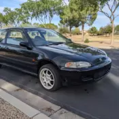 1994 Honda Civic EG EG4 hatchback RHD right hand drive D15 TURBO 5 spd