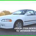1994 HONDA CIVIC EX COUPE VTEC MANUAL IMMACULATE NO RESERVE!!