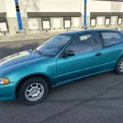 1994 Honda Civic Green VX