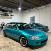 1994 Honda Civic Hatchback Green FWD Manual VX