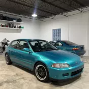 1994 Honda Civic Hatchback Green VX
