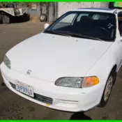 1994 Honda Civic SI 1.6 L 4 Cylinder NO RESERVE
