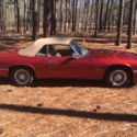 1994 Jaguar XJS 4.0 in Flamenco Red Mica w/Tan Interior & Top