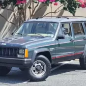 1994 Jeep Cherokee SUV Green SPORT