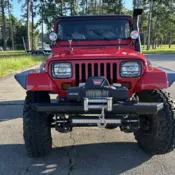 1994 Jeep Wrangler Red SE
