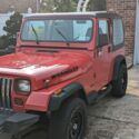 1994 Jeep Wrangler / Yj SUV Red 4WD Manual S