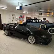 1994 Lamborghini Diablo Convertible Black Replica/Kit Diablo