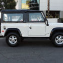 1994 Land Rover Defender 90 Convertible in White 39,904 Miles Amazing Condition