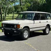 1994 Land Rover Range Rover 137815 Miles,Alpine White SUV 4.2L V8 4-Speed Automa