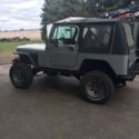 1994 Lifted Jeep Wrangler, Built 4.2, auto, soft top, hard doors,no reserve
