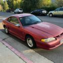 1994 Manual Ford Mustang - Red Stick Shift Good/Fair - IN PERSON & CASH ONLY