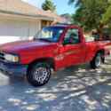 1994 Mazda B2300 Pickup Red RWD Manual