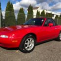 1994 MAZDA MIATA CONV. RED  M EDTION A/C 31,000 ORIGINAL MILES