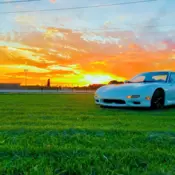1994 Mazda RX-7 White RWD Manual