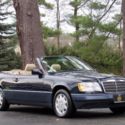 1994 Mercedes-Benz E320 Cabriolet Beautiful Midnight Blue 3-Owner Clean History