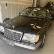 1994 Mercedes-Benz E320 Convertible Black 320