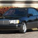 1994 MERCEDES BENZ E320 SPORT COUPE RARE BLACK ON BLACK IN EXCELLENT CONDITION