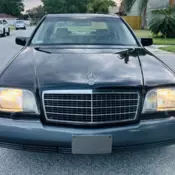 1994 Mercedes-Benz S500 Sedan Black 500
