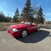 1994 Mercedes-Benz SL-Class Convertible Red 500