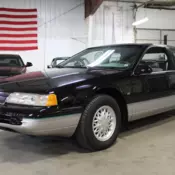 1994 Mercury Cougar XR7 4865 Miles Black Coupe 4.6 Liter V8