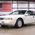 1994 Mercury Cougar XR7 51132 Miles White Sedan 4.6L V8 Automatic