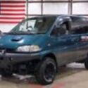 1994 Mitsubishi Delica Star 116909 Miles two-tone metallic turquoise and silver