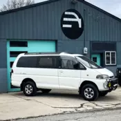 1994 Mitsubishi DELICA, WHITE with 130560 Miles available now!
