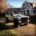 1994 NAS Defender 90 Galvanized TDCI Land Rover FULL PUMA Restoration 6k Miles