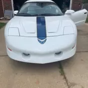 1994 Pontiac Firebird Trans Am 25th Anniversary 38199 Miles White Convertible 5.