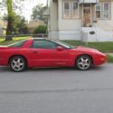 1994 Pontiac Firehawk in Flame Red with Graphite leather