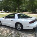 1994 Pontiac Trans Am white with T-tops, auto transmission, AC, PS, ABS