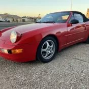1994 Porsche 968 Convertible Red