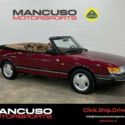 1994 Saab 900 Turbo Convertible 2D 75166 Miles Ruby Red  Convertible 4-Cyl, Turb