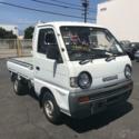 1994 Suzuki Carry Kei Truck Axles Lock A/C Equipped 2Hi-4Hi-4Low MT 43K mi