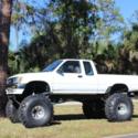 1994 Toyota 4x4 pickup xtra cab 4X4 5 speed V6 44&#034; super swamper GM Votec Hilux