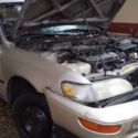 1994 Toyota Corolla front wrecked, engine runs
