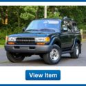 1994 Toyota Land Cruiser 4WD 3rd Row Seat SUV Low 118K mi FJ80 Serviced CARFAX!
