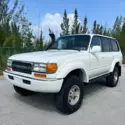 1994 Toyota Land Cruiser White 4WD Automatic DJ81