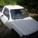 1994 TOYOTA PICKUP TRUCK WHITE 4 SPEED MANUAL TRANSMISSION NEEDS WORK