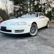 1994 Toyota Soarer White